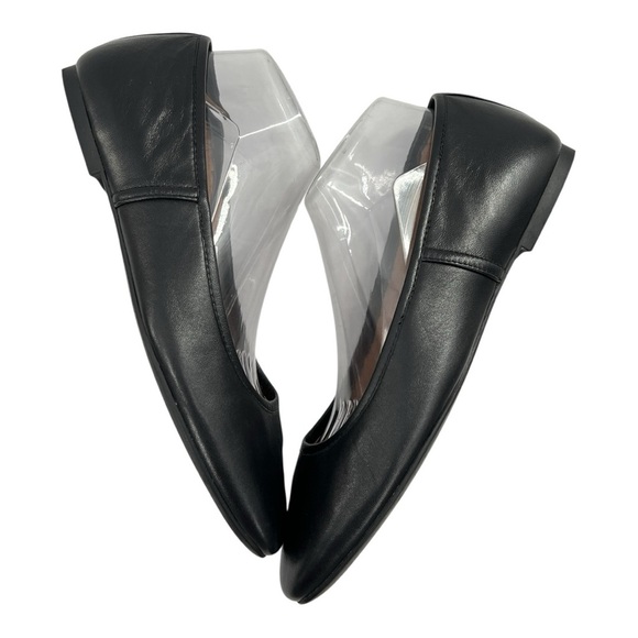 Vionic Black Genuine Leather Women's Flats Size 9 Pre-owned Good Condition - Picture 7 of 10